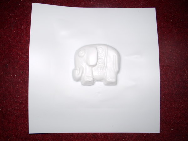 1 indischer Elephant, Länge : 4,5 cm
