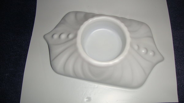 1 Teelicht mit Mustern Nr. 2, Länge : 13,5 cm