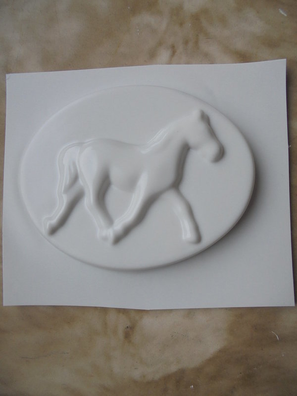 1 Reliefform Pferd Nr. 2 Länge : 9 cm
