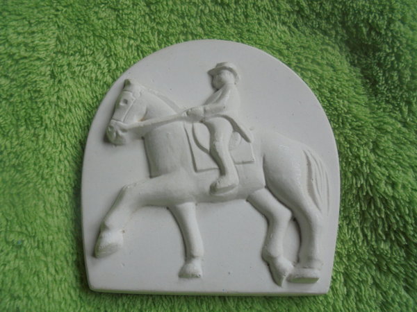 1 Reliefform Pferd Nr. 3, Länge : 8 cm