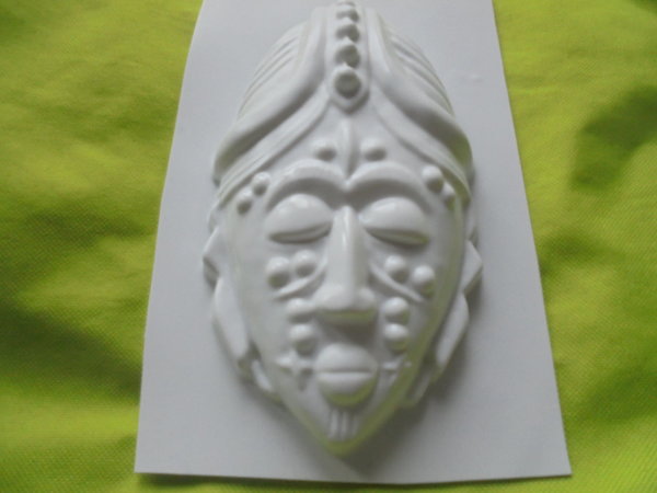 1 Maske Afrika Nr. 1, Länge : 16 cm